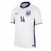 England Ezri Konsa #14 Heimtrikot EM 2024 Kurzarm